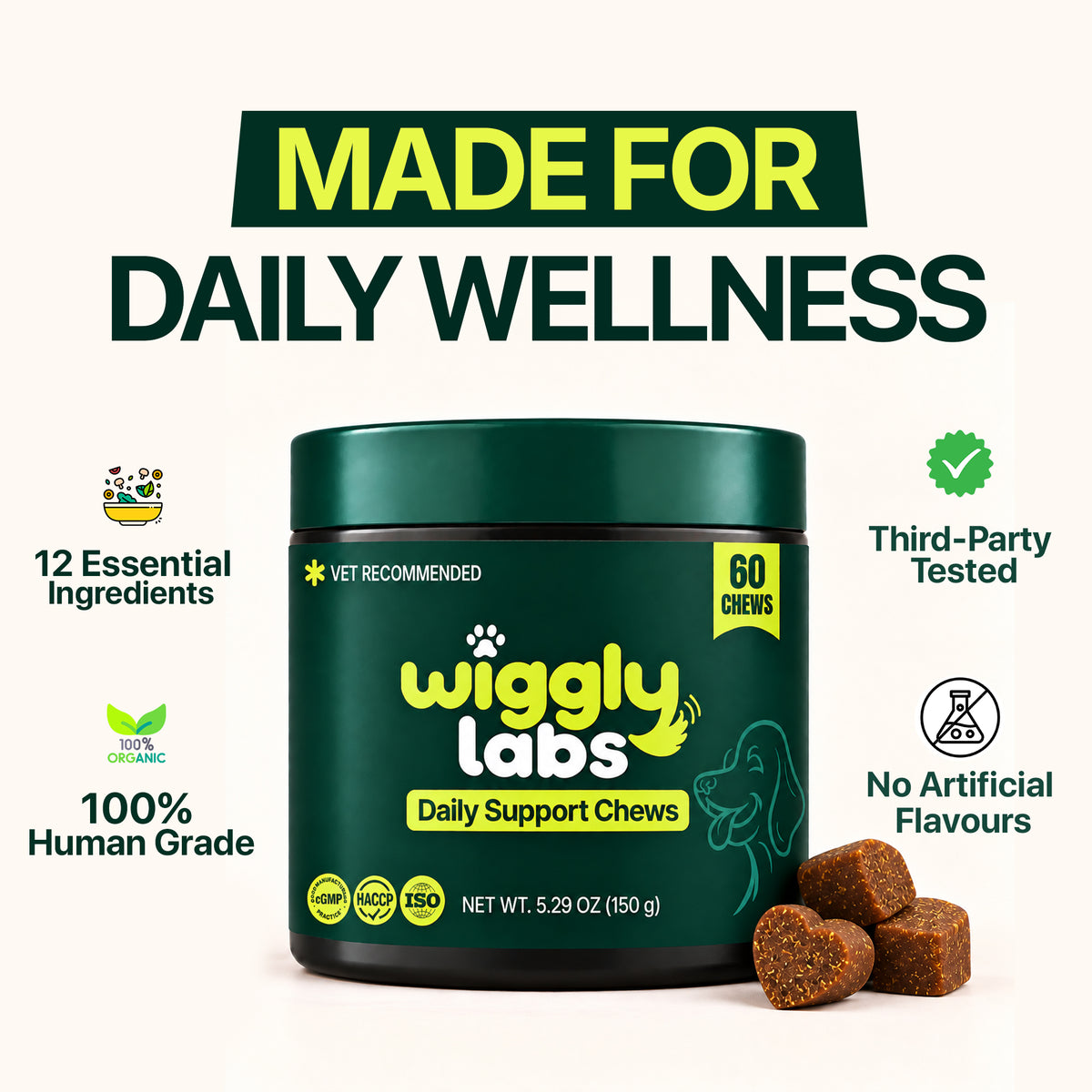 Advanced Daily Wellness Chews For Dogs Who Deserve The Best